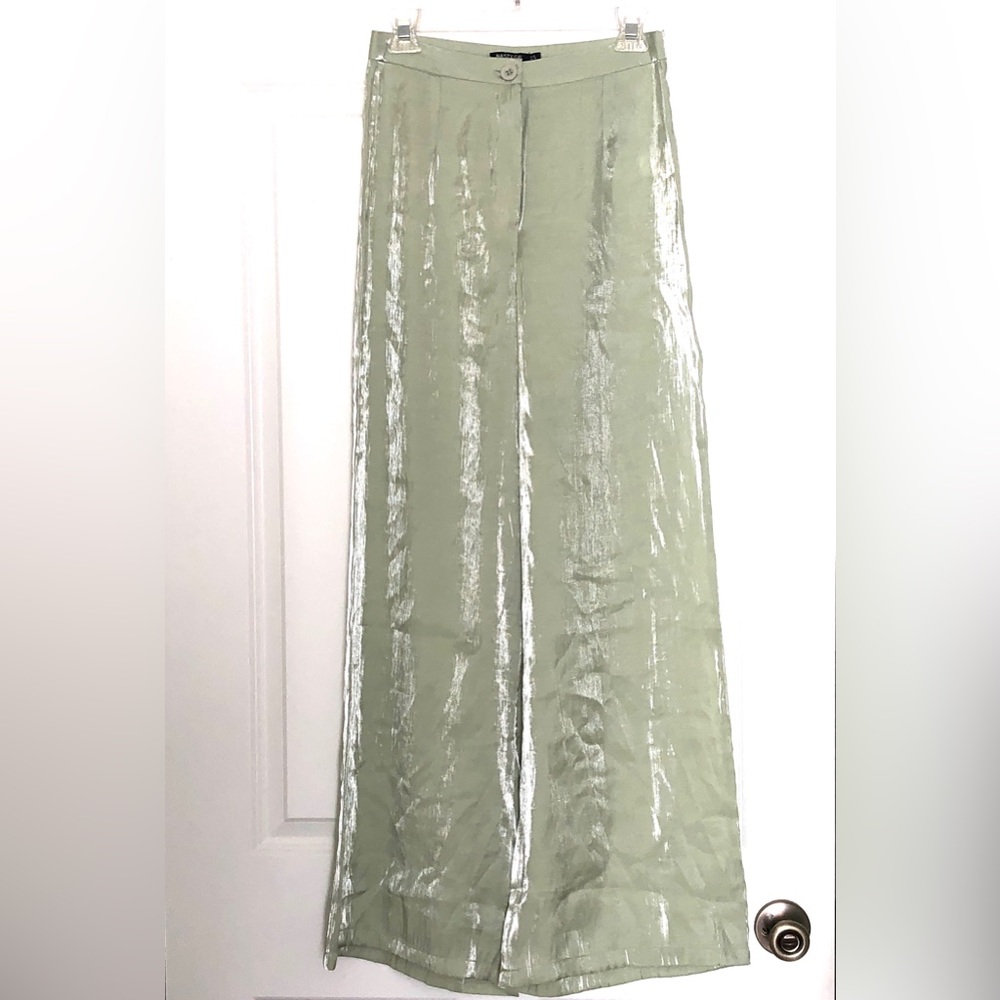 Nasty Gal High Waist Wide Leg Pants (size 6)